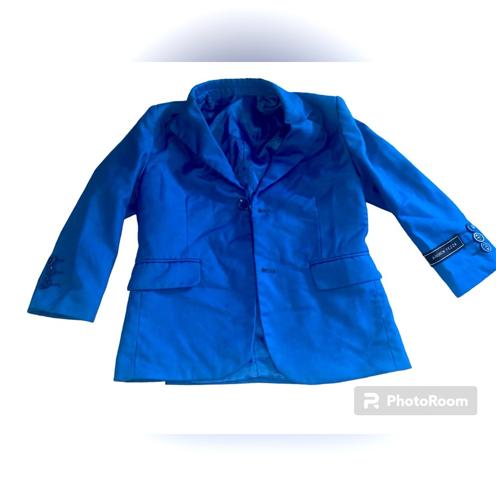 Boys blue suit